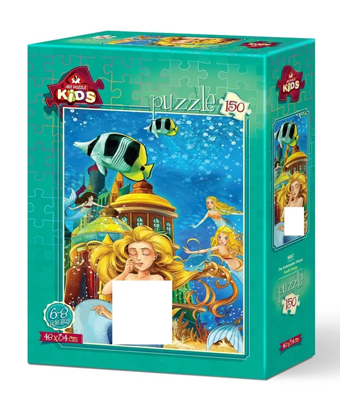 خرید آرت پازل 150 تکه کودکان «کاخ زیر آب»  Heidi Art Puzzle Kids Underwater Palace 150 Pieces 5657