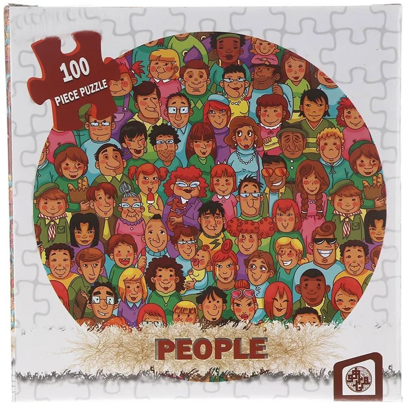 خرید پازل هزار تو 100 تکه «مردم»  Hezarto Puzzle People 100 Pieces 28813