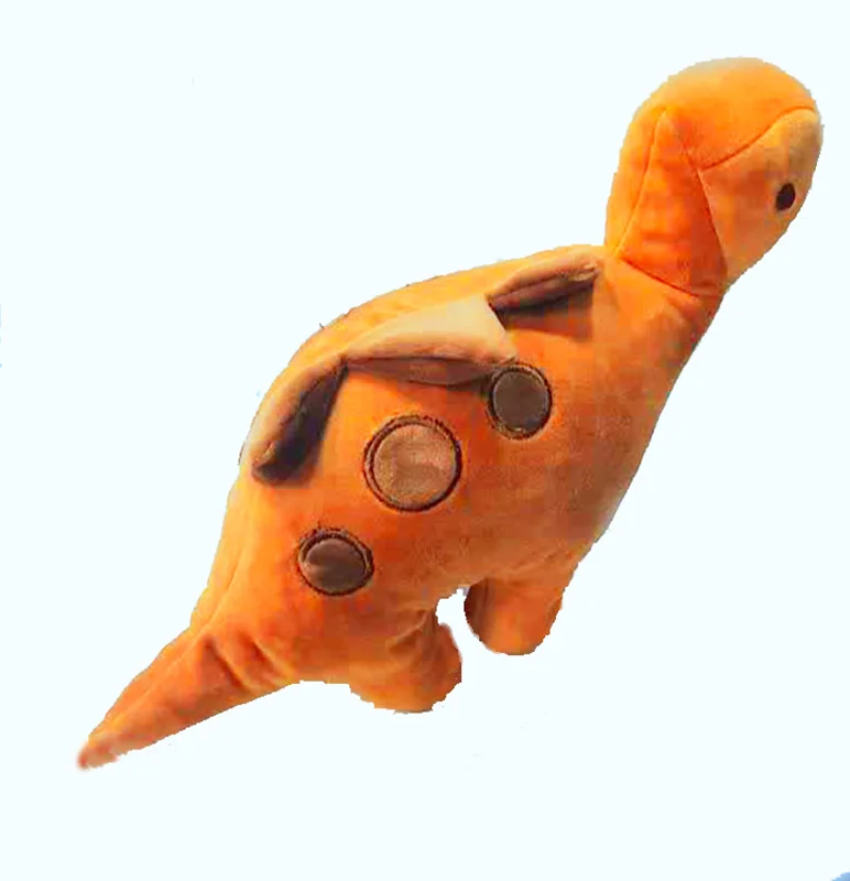 خرید اسباب بازی عروسک پولیشی عروسک «دایناسور قهوه ای» Brown dinosaur Plush Doll
