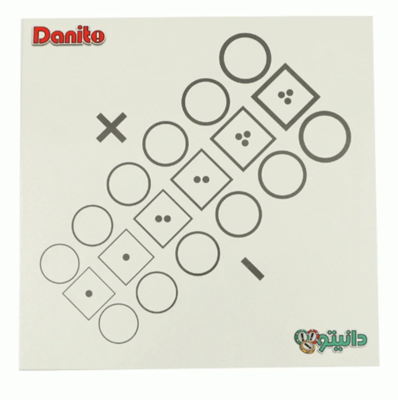 نقشه بازی فکری دانیتو Danito Board game
