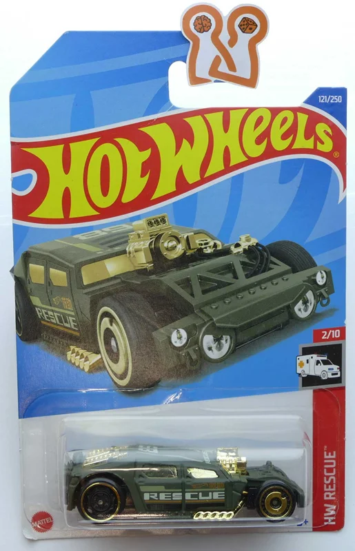 نمای جانبی ماشین فلزی هات ویلز لیتال دیزل