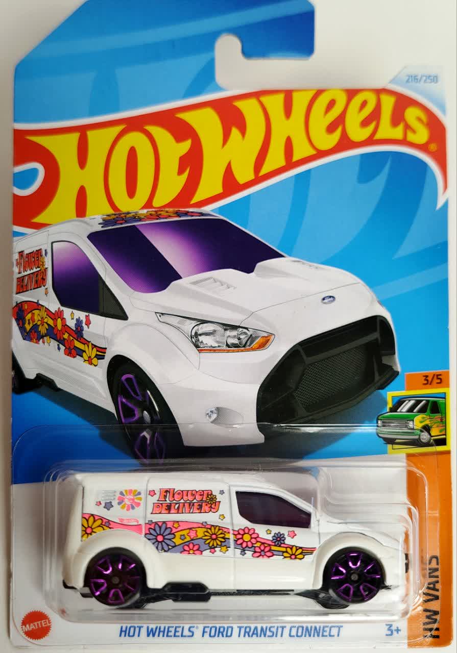 ماشین فلزی هات ویلز فورد ترانزیت کانکت Hot Wheels Ford Transit Connect