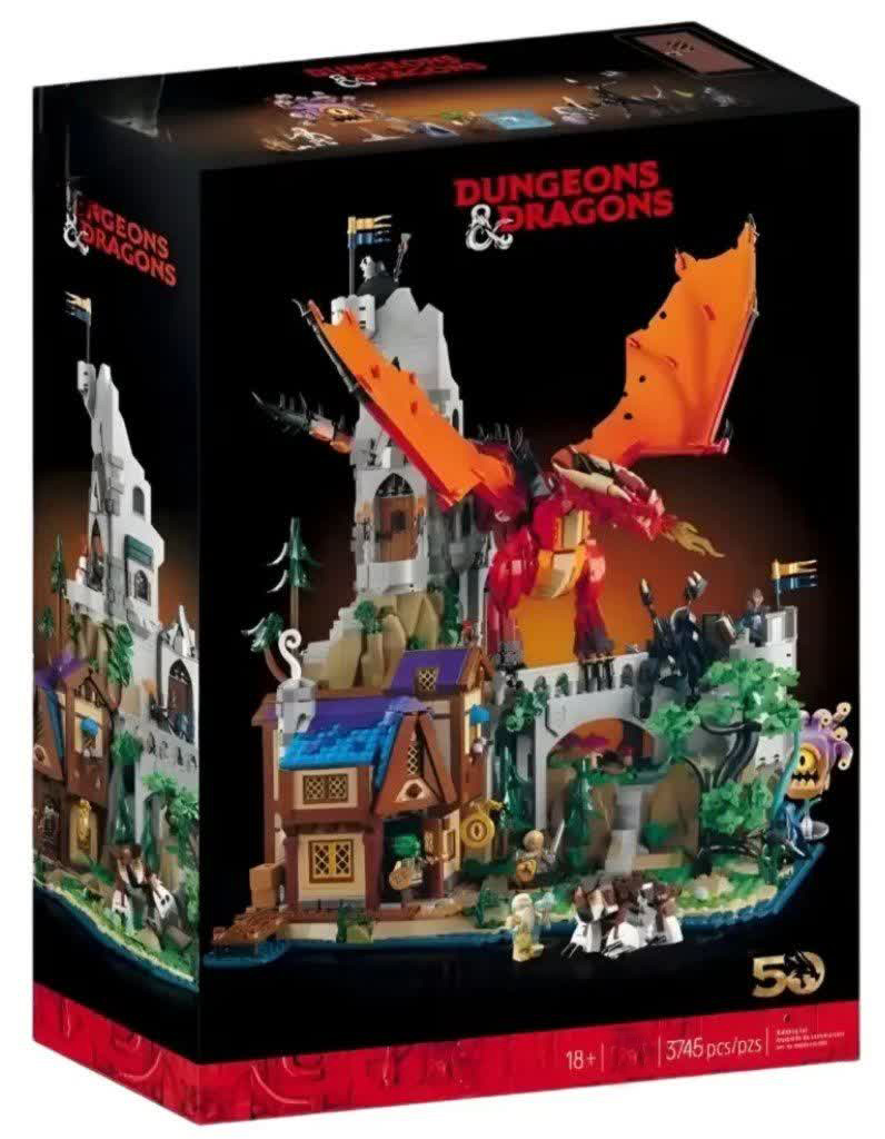 لگو دانجنز اند دراگونز: سیاه‌چال‌ها و اژدهایان، اژدهای سرخ Dungeons & Dragons Red Dragon’s Tale 88080