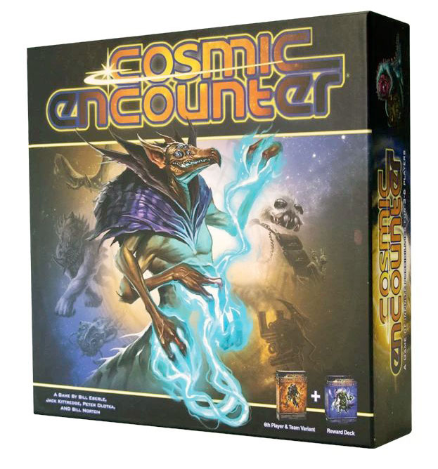 بازی فکری کازمیک انکانتر: برخورد کیهانی Cosmic Encounter