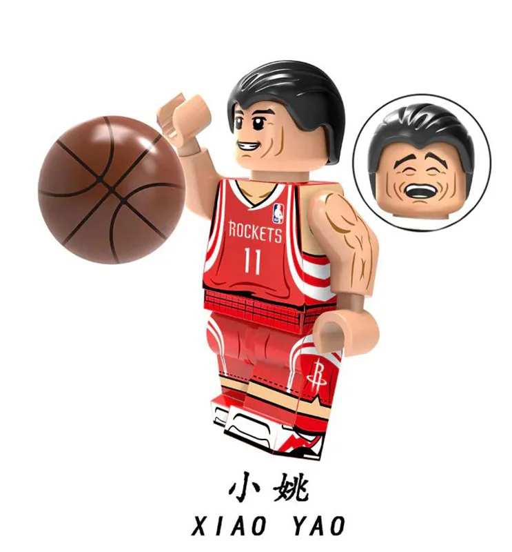 مینی فیگور لگو یائو مینگ Yao Ming ستاره چینی بسکتبال