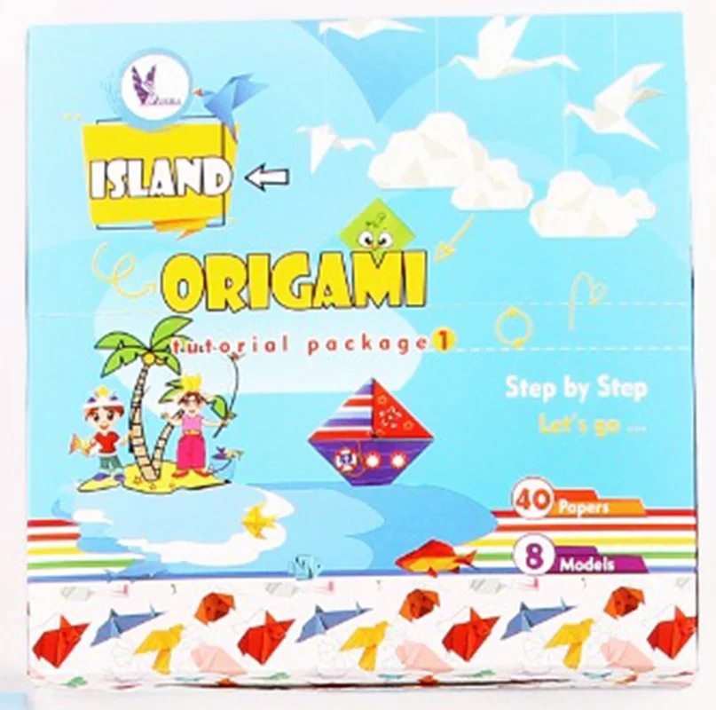 خرید بازی فکری پک آموزشی اوریگامی جزیره Island Origami Board game