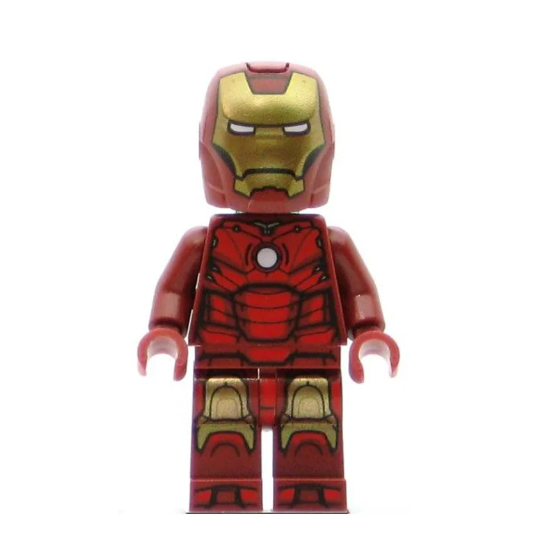 مینی فیگور لگو مرد آهنی مارک 3 LEGO Super Heroes نمای جلو