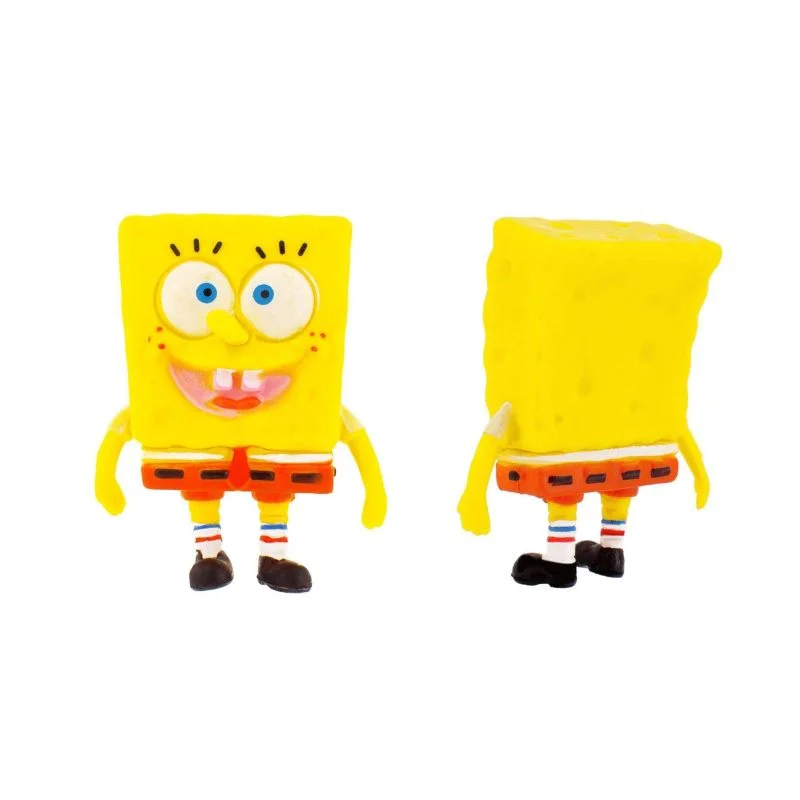 خرید ست 6 تایی فیگور «باب اسفنجی» 6pcs In one Set Spongebob Figure