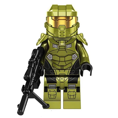 مینی فیگور لگو بازی جنگجوی هیلو اسپارتان Halo Warrior Spartan