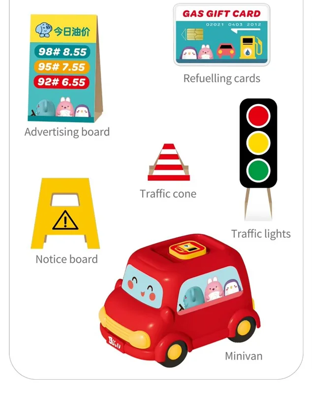 تابلوهای راهنمایی رانندگی همراه با ست بازی