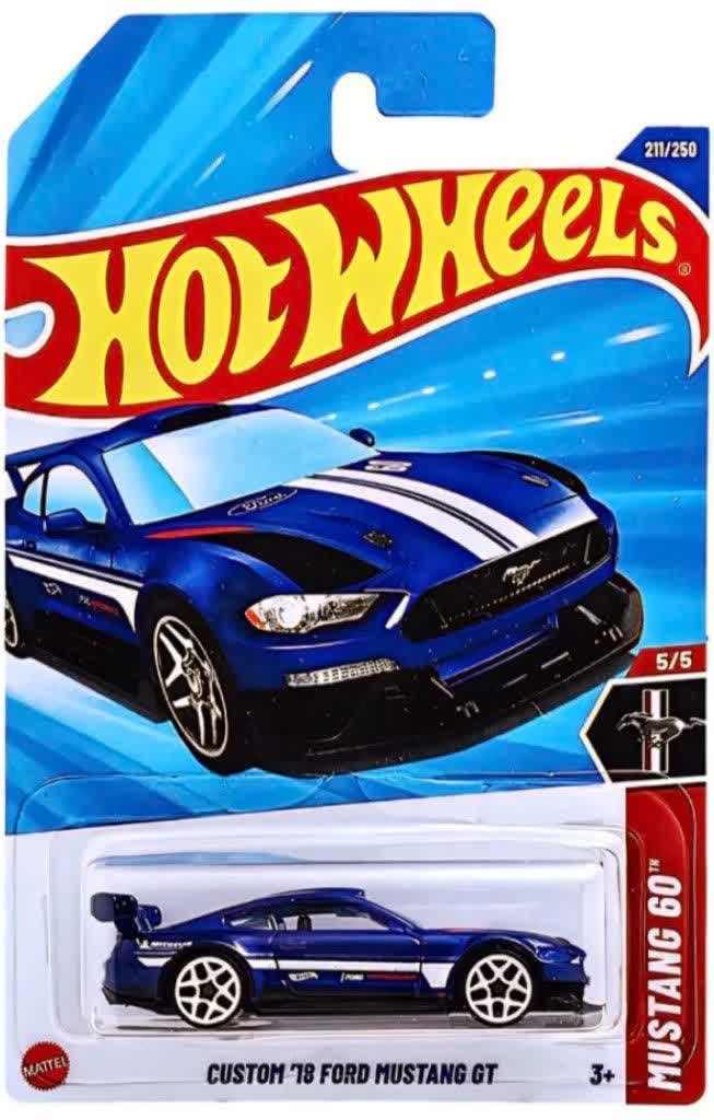 ماشین هات ویلز فورد موستانگ جی تی مدل 18Ford Mustang GT