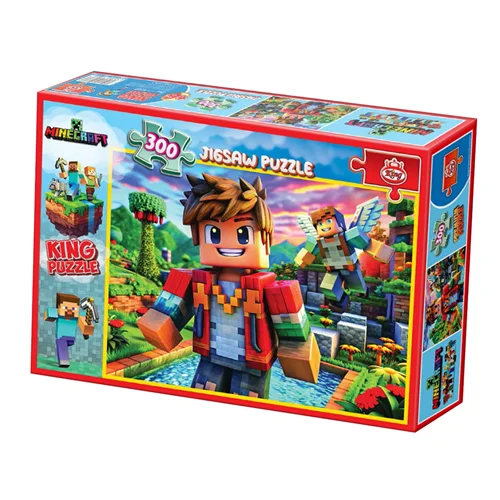 پازل کینگ 300 تکه ماینکرفت Minecraft