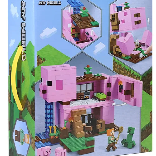 لگو  خانه خوک ماینکرفت Minecraft The Pig House 11585
