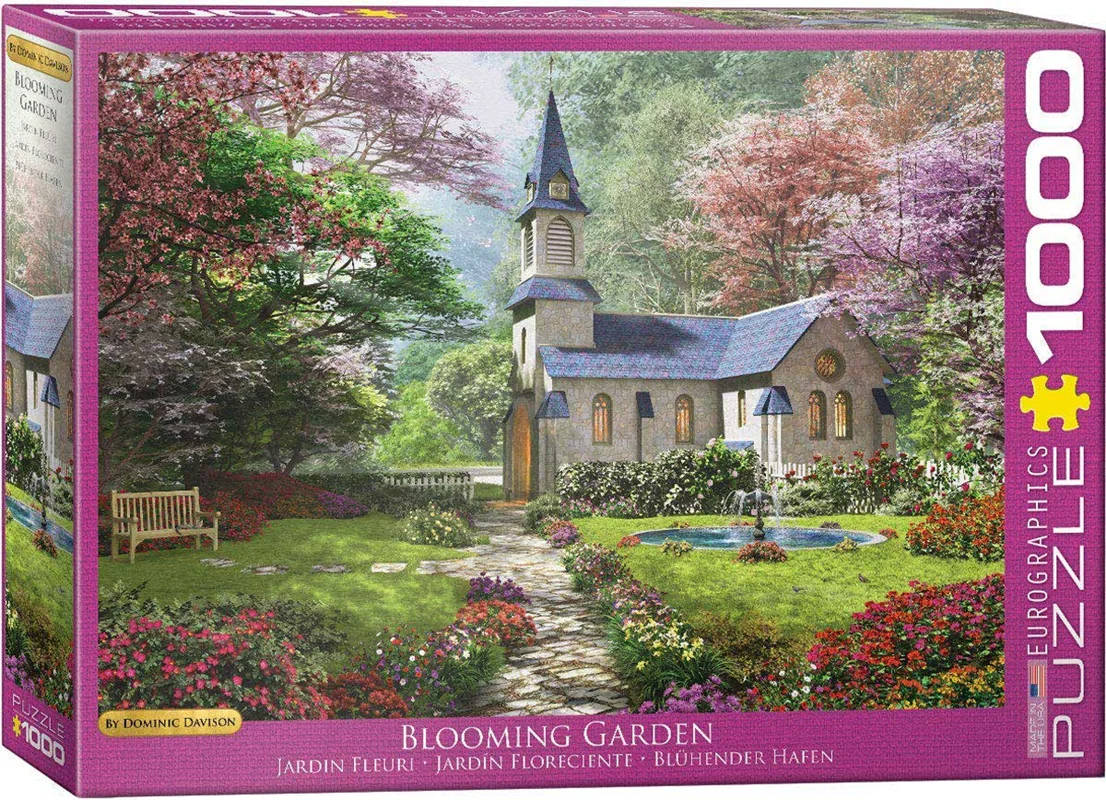 پازل یوروگرافیک 1000 تکه «باغ شکوفه» Eurographics Puzzle Blooming Garden 1000 pieces 6000-0964