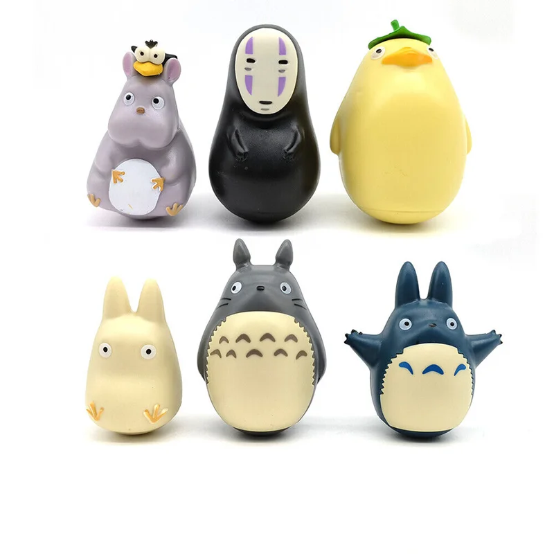 فیگور ست 6 عددی همسایه من توتورو (My Neighbor Totoro Figures Set of 6) - نمای جلو