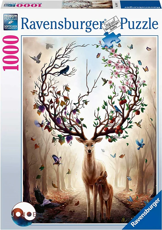 پازل رونزبرگر 1000 تکه «گوزن جادویی» Ravensburger Puzzle Magical Deer 1000 Pieces 150182