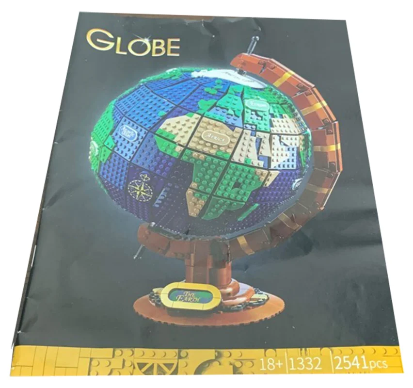 خرید لگو اقیانوس لگو قاره، لگو زمین لگو «کره زمین» Lego Building Blocks Globe 1332