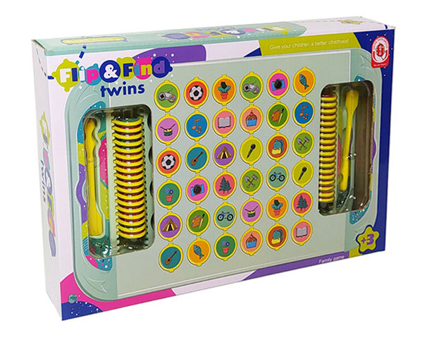 بازی فکری فیلیپ اند فایند Flip & Find بازی جفت‌یابی و حافظه