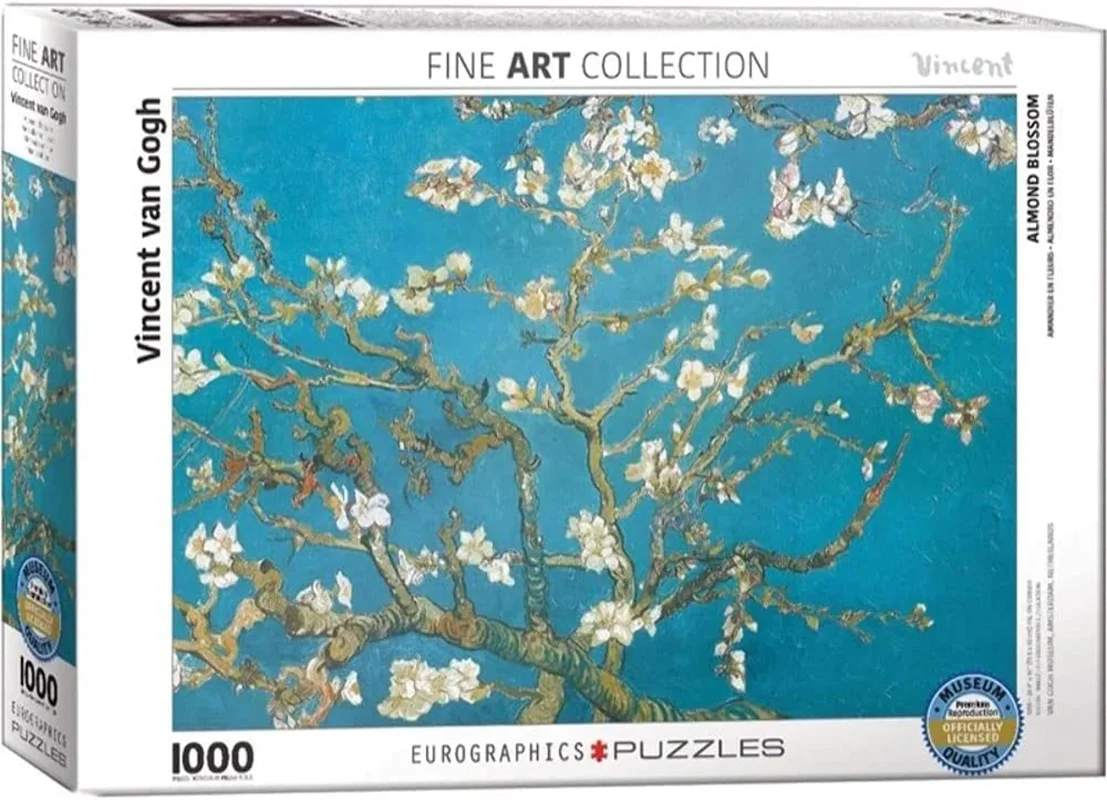 پازل یوروگرافیک 1000 تکه «شکوفه بادام» Eurographics Puzzle Almond Blossom 1000 pieces 6000-0153