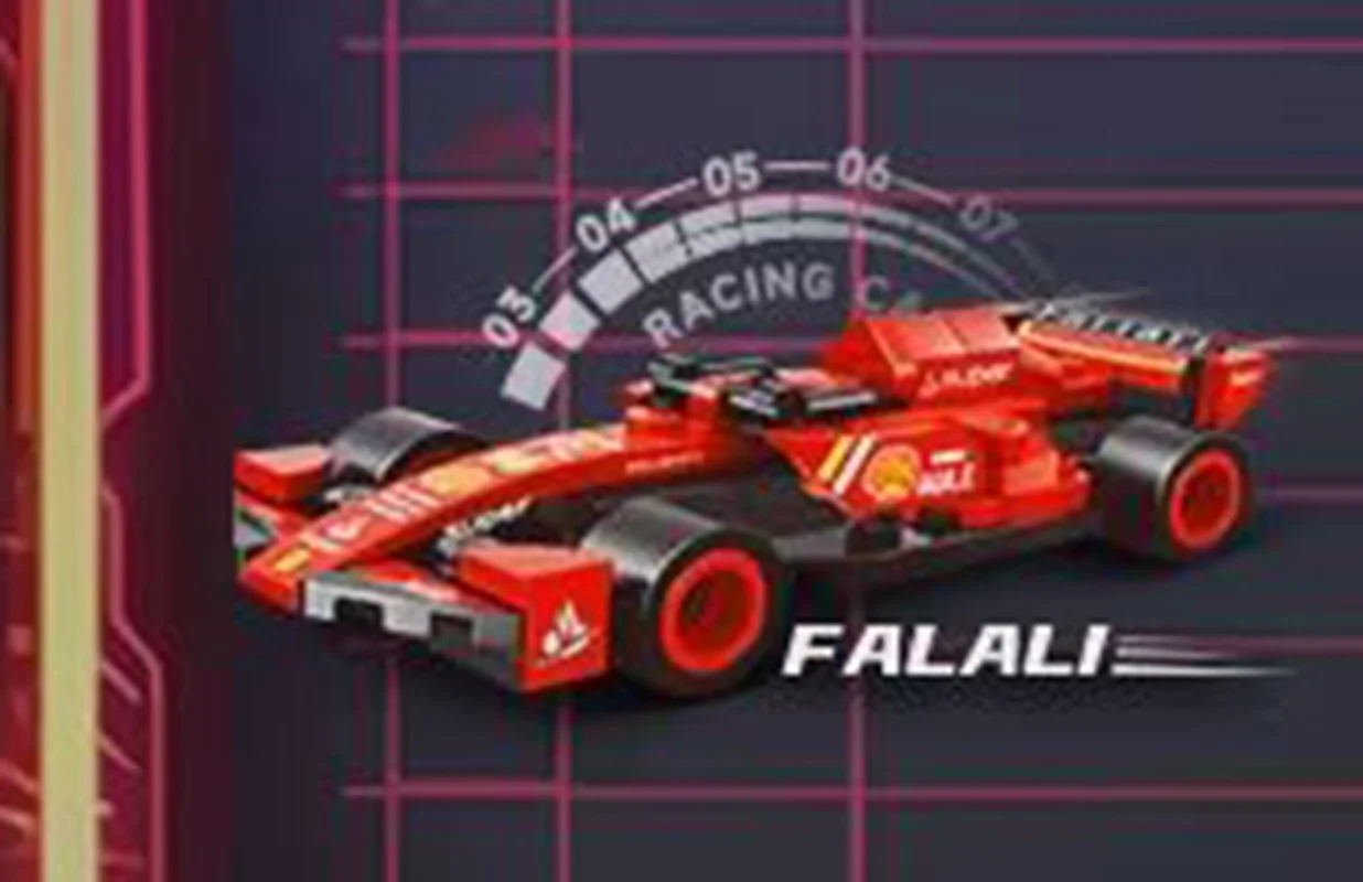 لگو ماشین فرمول یک قرمز Woma Falali Team C1025-4