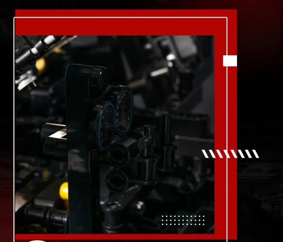 لگو بتمن رمبوم Batmobile جزئیات موتور