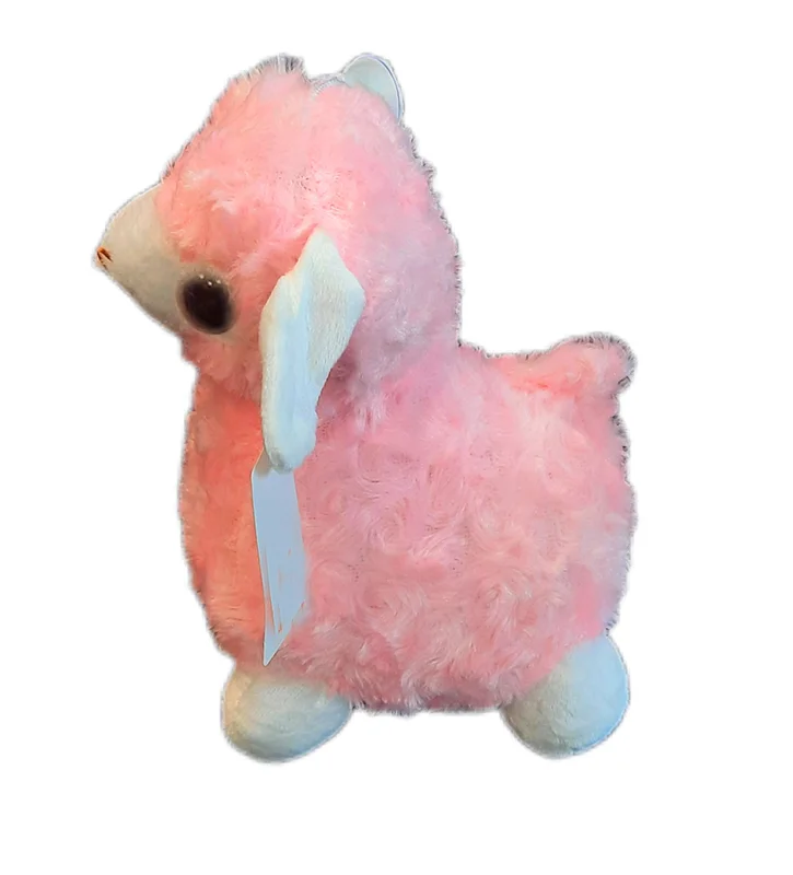 خرید اسباب بازی عروسک پولیشی عروسک «بره تپلی صورتی گوسفند تپلی» Pink Lamb Chubby Plush Doll