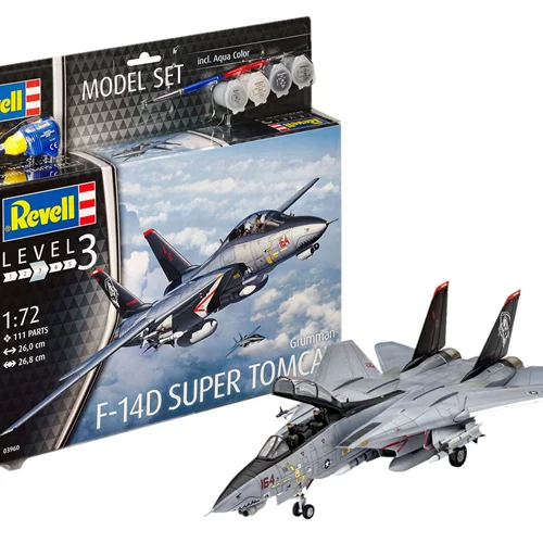 کیت مدل سازی ریول Revell «هواپیما F-14D سوپر تامکت مقیاس 1:72»