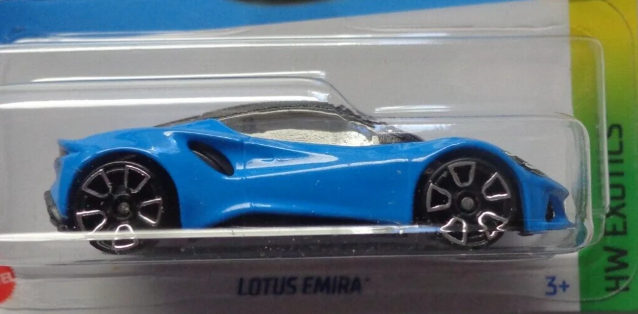 خرید ماشین فلزی ماکت فلزی هات ویلز «لوتاس امیرا» ماشین فلزی  Hot Wheels Lotus Emira HW Exotics 10/10 247/250