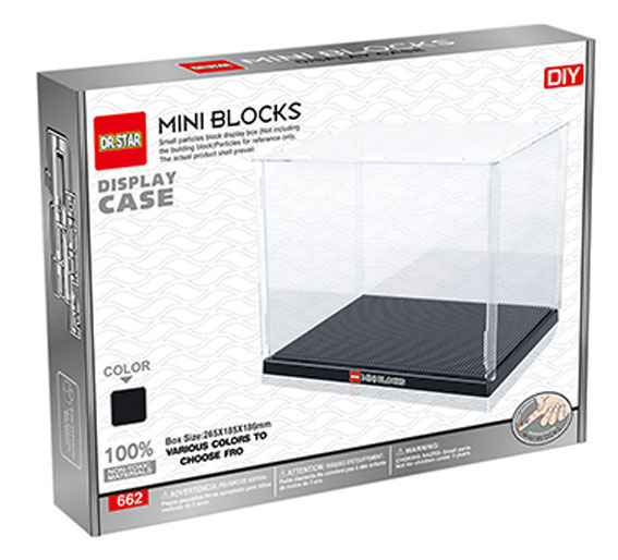 محفظه شفاف، جعبه نمایش لگو و مینی فیگور لگویی 662 Minifigures Display Case