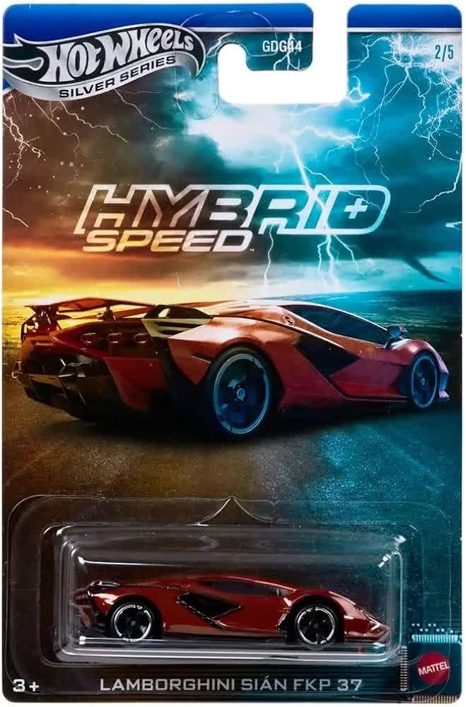 ماشین هات ویلز پریمیوم سری سیلور لامبورگینی سیان اف کی پی 37 مدل Premium Silver Series Lamborghini Sian FKP 37