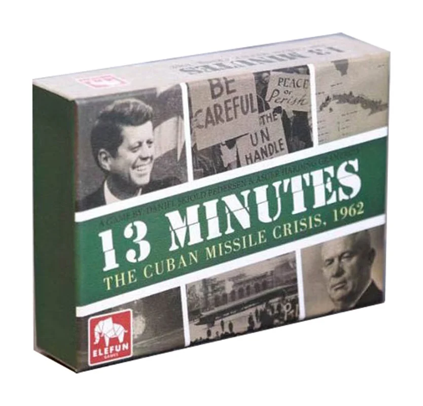 جعبه بستهبندی بازی فکری ۱۳ دقیقه: بحران موشکی کوبا 13 Minutes