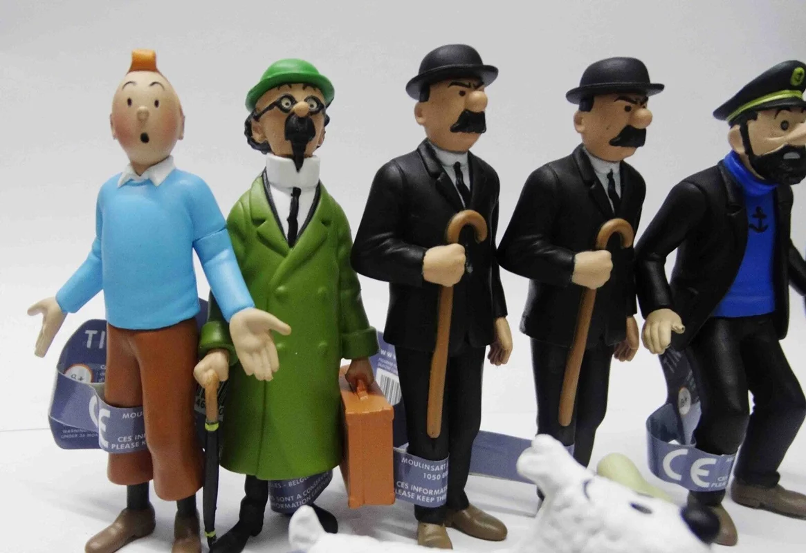 خرید فیگور های «ست 6 تایی ماجراهای تن تن  همراه با اسنوی» Action Figure The Adventures of Tintin Collection 6pcs/set