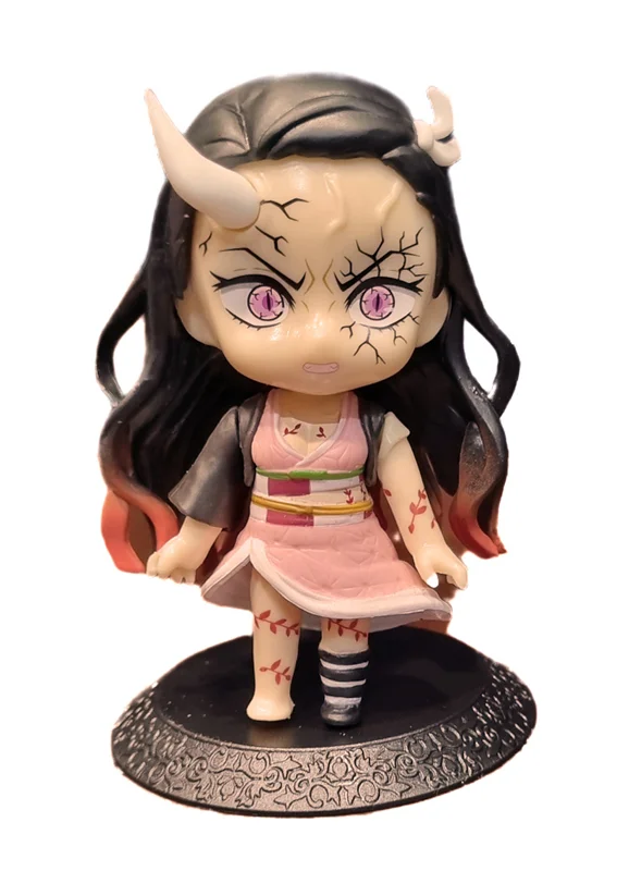 خرید انیمه فیگور شیطان کش «نزوکو کامادو شیطانی شده معمولی» Q Posket Anime Series Demon Slayer Nezuko Kamado Figure