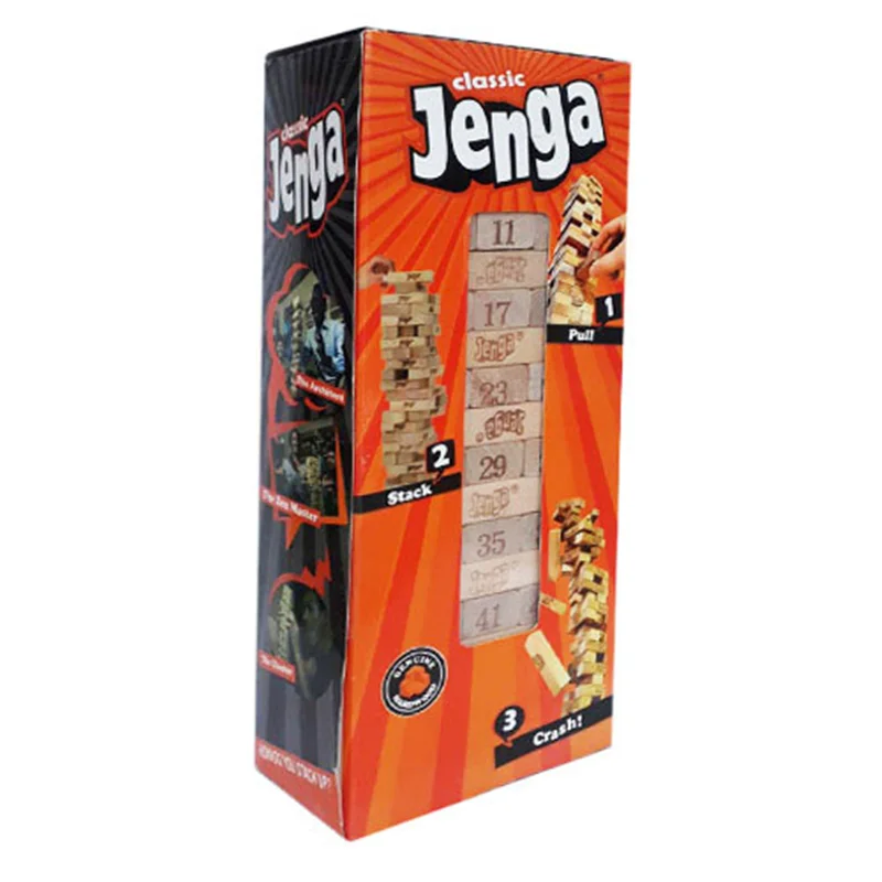 خرید بازی فکری جنگا کلاسیک Jenga Classic Boardgame