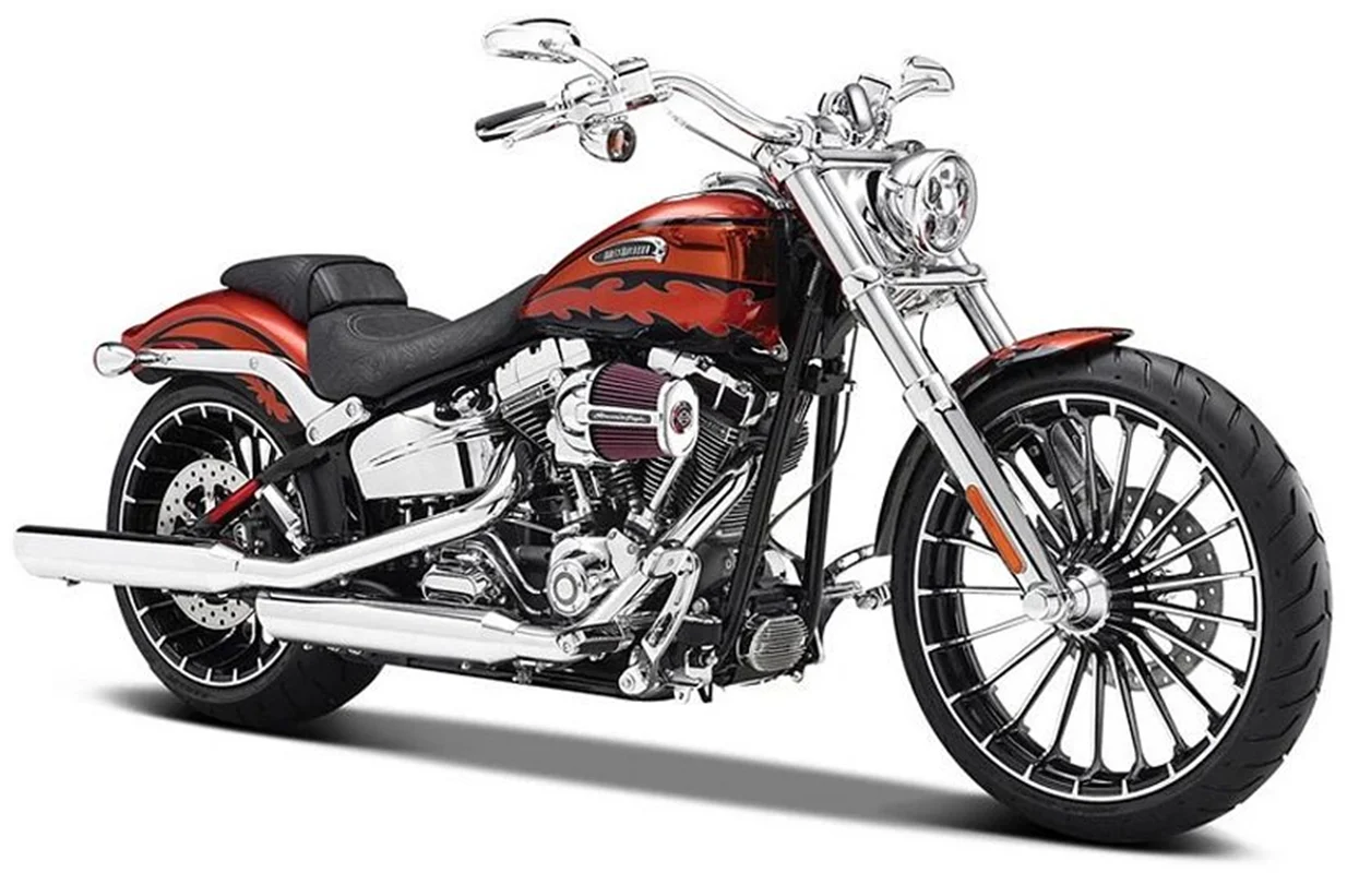 ماکت فلزی موتور فلزی موتور مایستو «2014 CVO بریک آوت» Maisto Motorcycles Harley Davidson 2014 CVO Berakout 32320