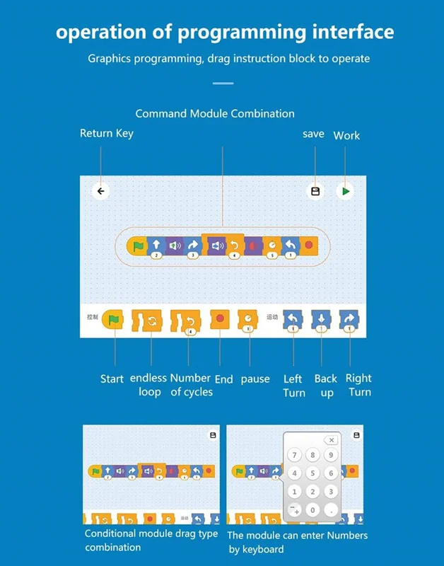 مشخصات لگو ماشین کنترلی،