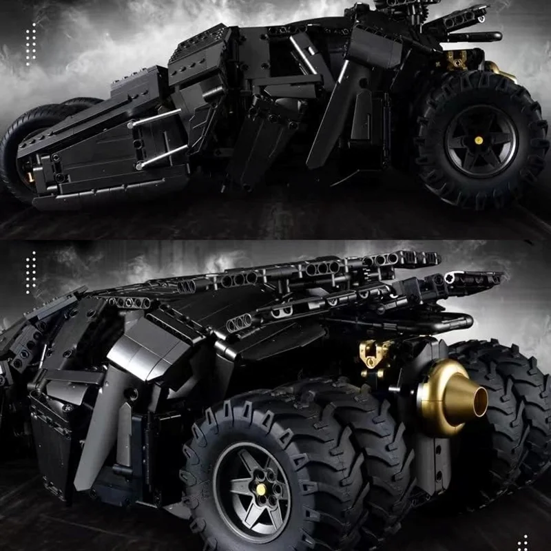 لگو بتمن رمبوم Batmobile نمای جانبی راست