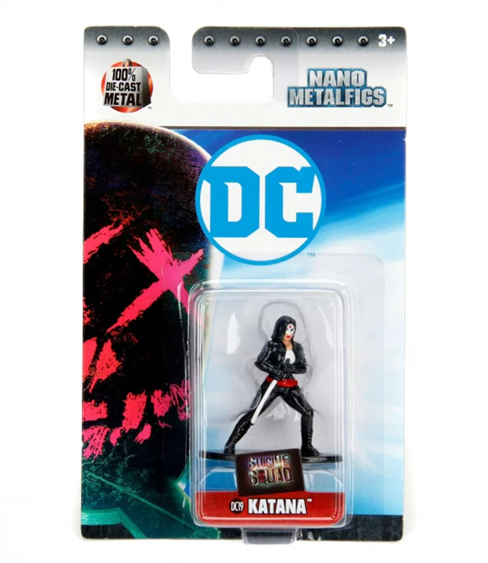 خرید نانو متال فیگور جادا دی سی کمیک «کاتانا» DC Comics Nano Metalfigs Katana (DC19) Figur