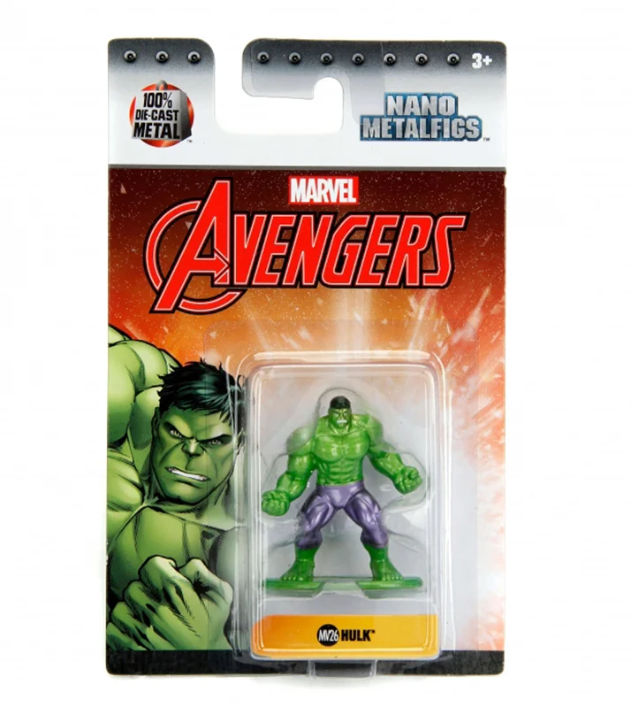 خرید نانو متال فیگور مارول اونجرز «هالک» Marvel Avengers Nano Metalfigs Hulk (MV26) Figure