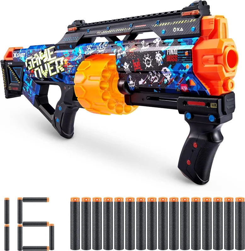 خرید تیر ابری زورو ایکس شات «اسکینز، پوسته ها»  Zuru X Shot Skins 36518B