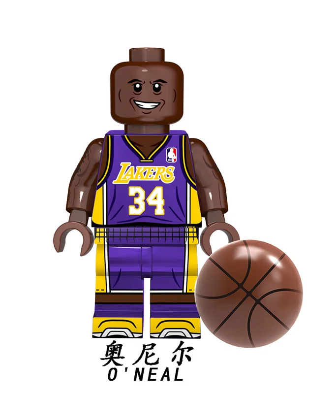 مینی فیگور لگو شکیل اونیل Shaquille O'Neal بازیکن بزرگ بسکتبال