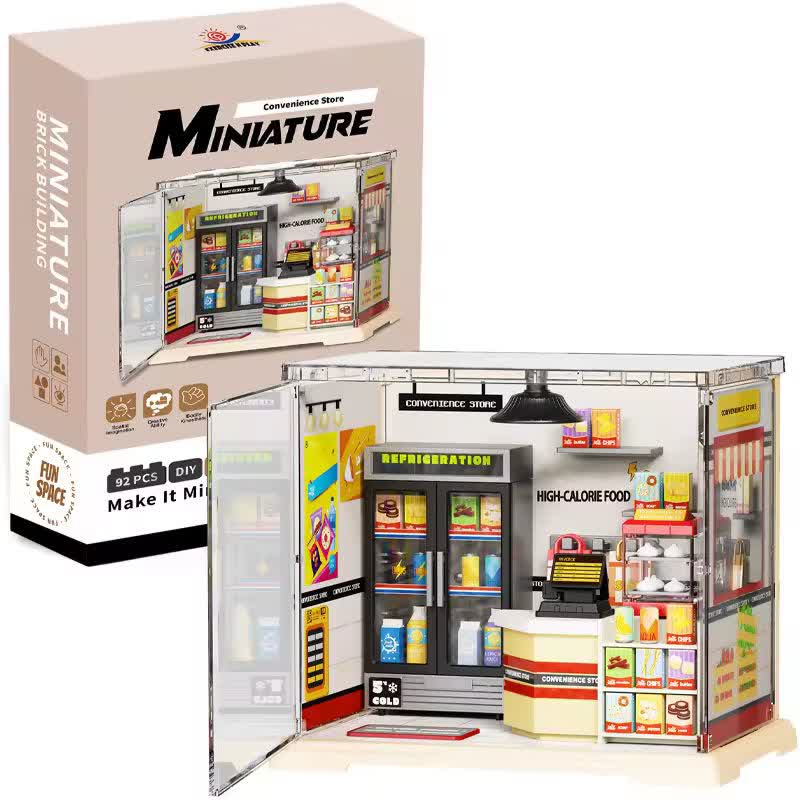 سوپرمارکت مینیاتوری Miniature Convenience Store EP501