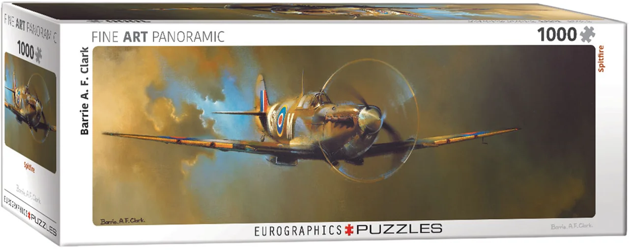 پازل یوروگرافیک 1000 تکه پاناروما «هواپیما، اسپیت فایر» Eurographics Puzzle Spitfire 1000 pieces Panorama 6010-0952