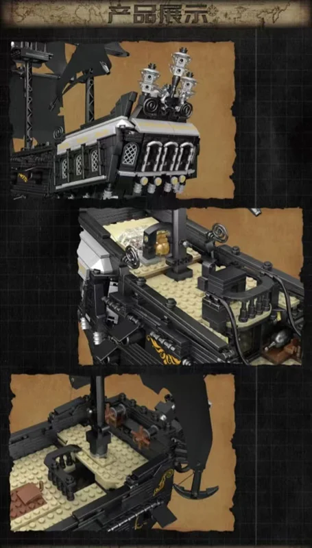 تصویر جزئیات کابین کشتی MOULD KING 13111