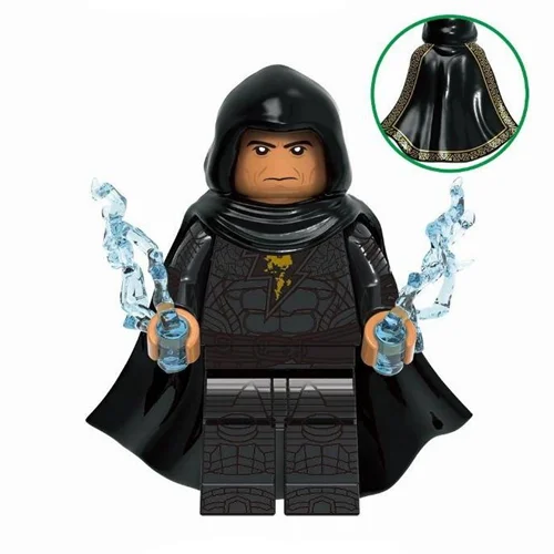 مینی فیگور لگو بلک آدام با شنل طرحدار Black Adam