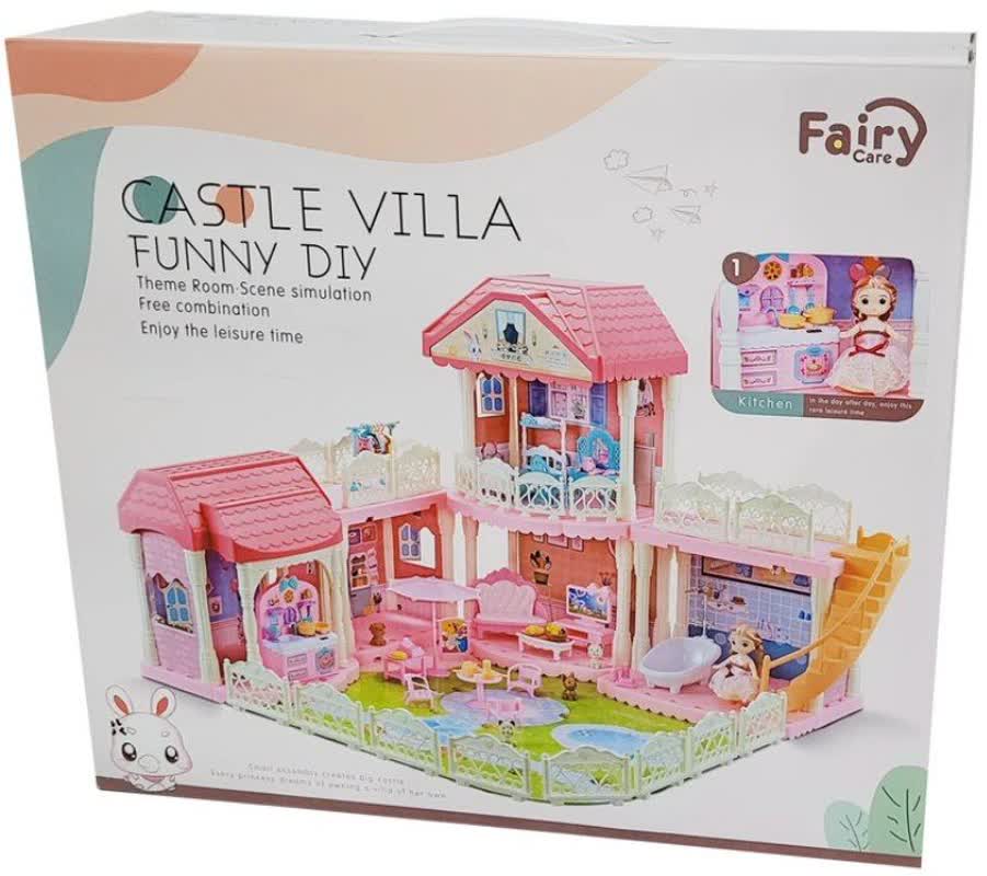 اسباب بازی قلعه عروسک Castle Villa Funny Diy 7009
