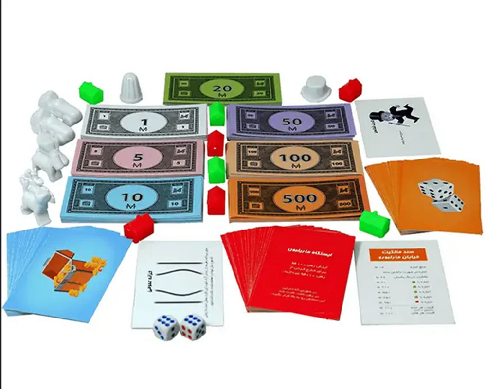 خرید بازی فکری بازیمن «مونوپلی» Baziman Monopoly board game
