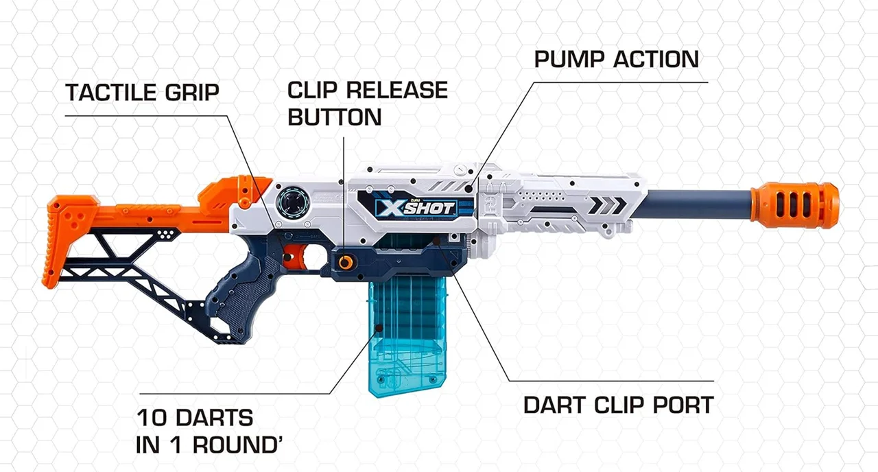 خرید تیر ابری زورو ایکس شات «ماکس اتک، حداکثر حمله»  Zuru X Shot Max Attack 36121