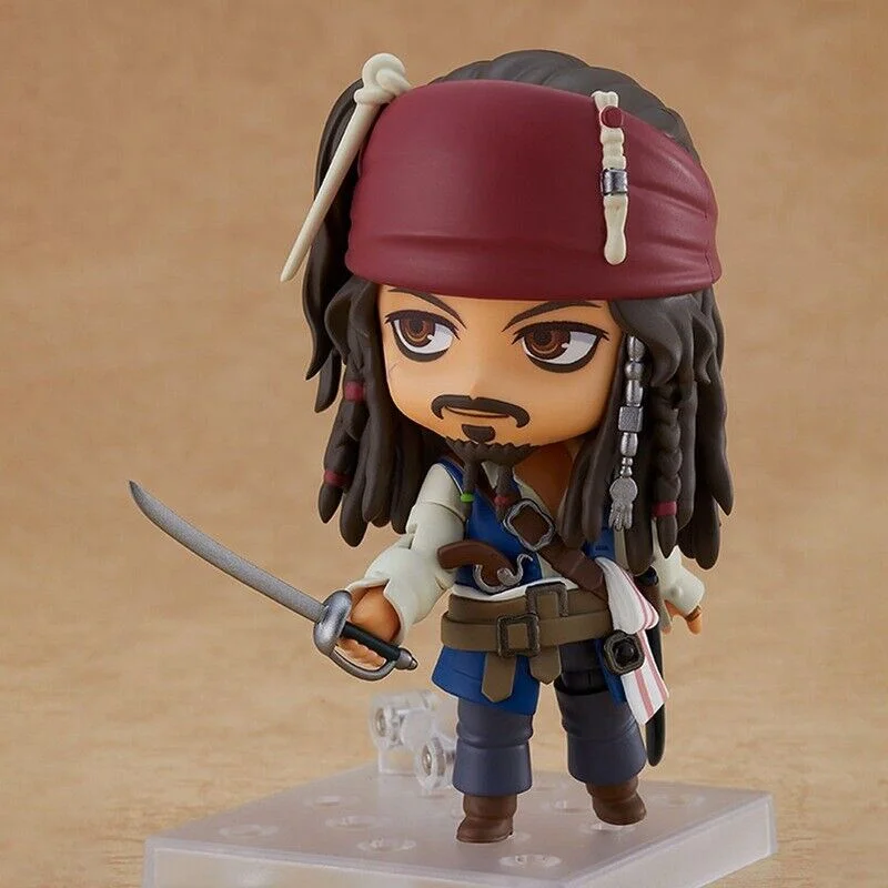 نمای جلویی فیگور نندروئید جک اسپارو Jack Sparrow Nendoroid 1557