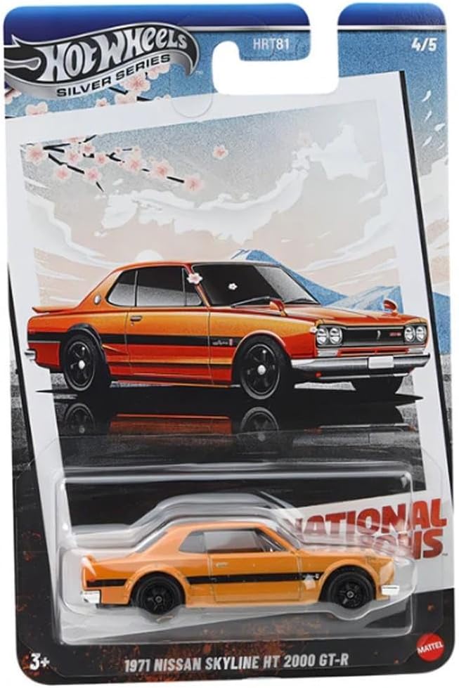 ماشین هات ویلز سری سیلور نیسان اسکای لاین  Silver Series 1971 Nissan Skyline HT 2000 GT-R
